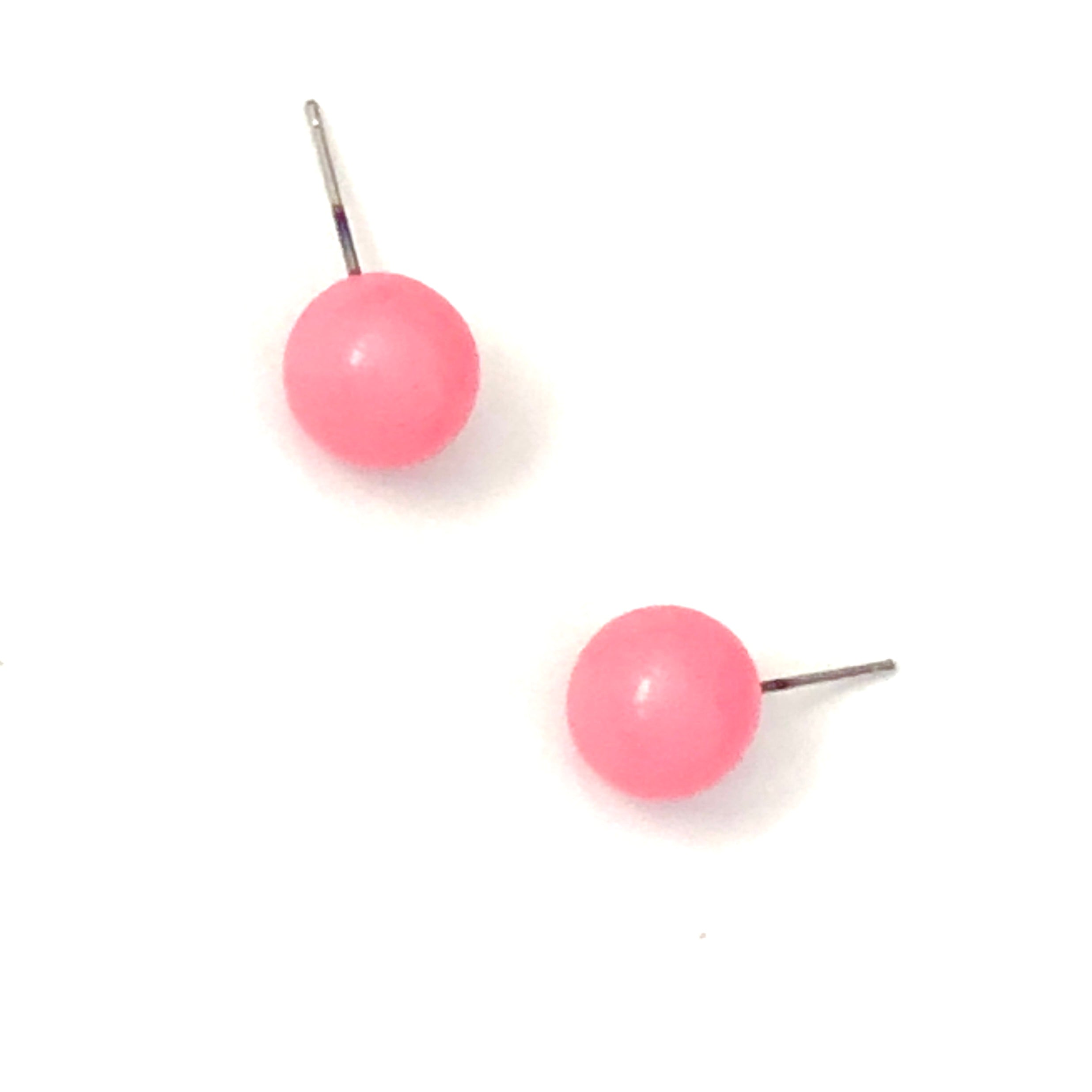 Two Pink Balls Bon Bon Earrings Hot Pink Ombre Les Bonbon Earrings Pom Pom Earrings  Cotton Long Earrings Long Fringe Lightweight Earrings - Etsy
